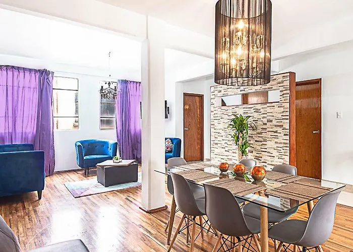 Apartment Roma Sur With Balcony - Family Friendly Mexico City